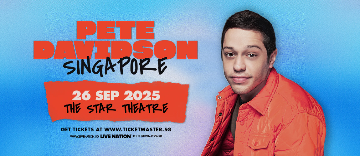 Pete Davidson’s Live Show in Singapore