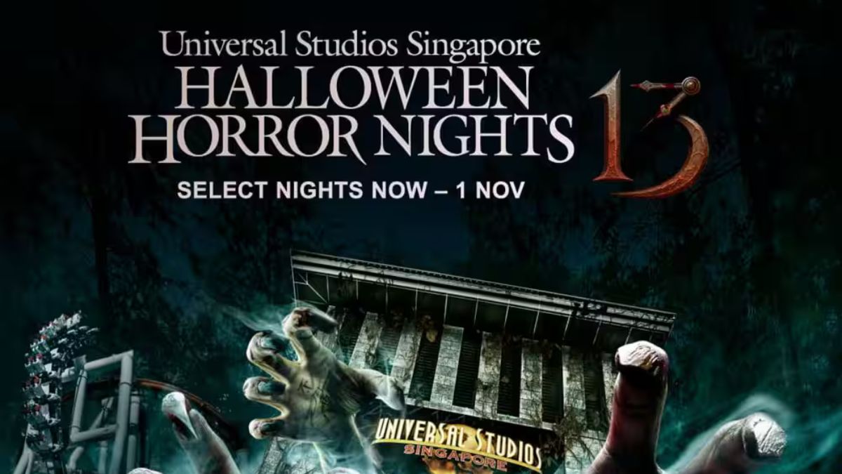 promotional poster for halloween horror nights 13