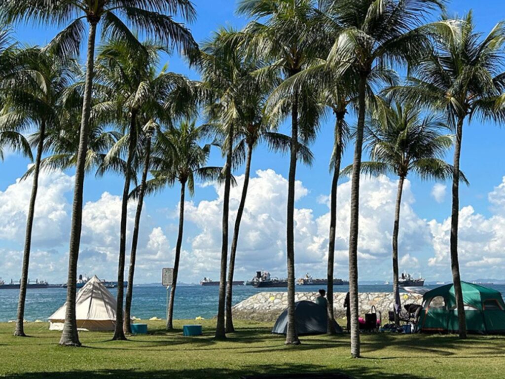 East Coast Park is one of the relaxing things to do in Katong for couples