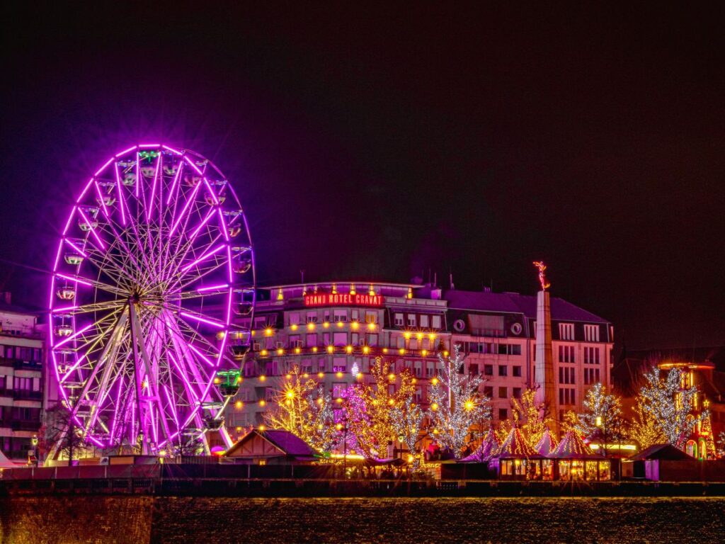 Luxembourg City provides fairytale streets perfect for romantic places to visit christmas holidays
