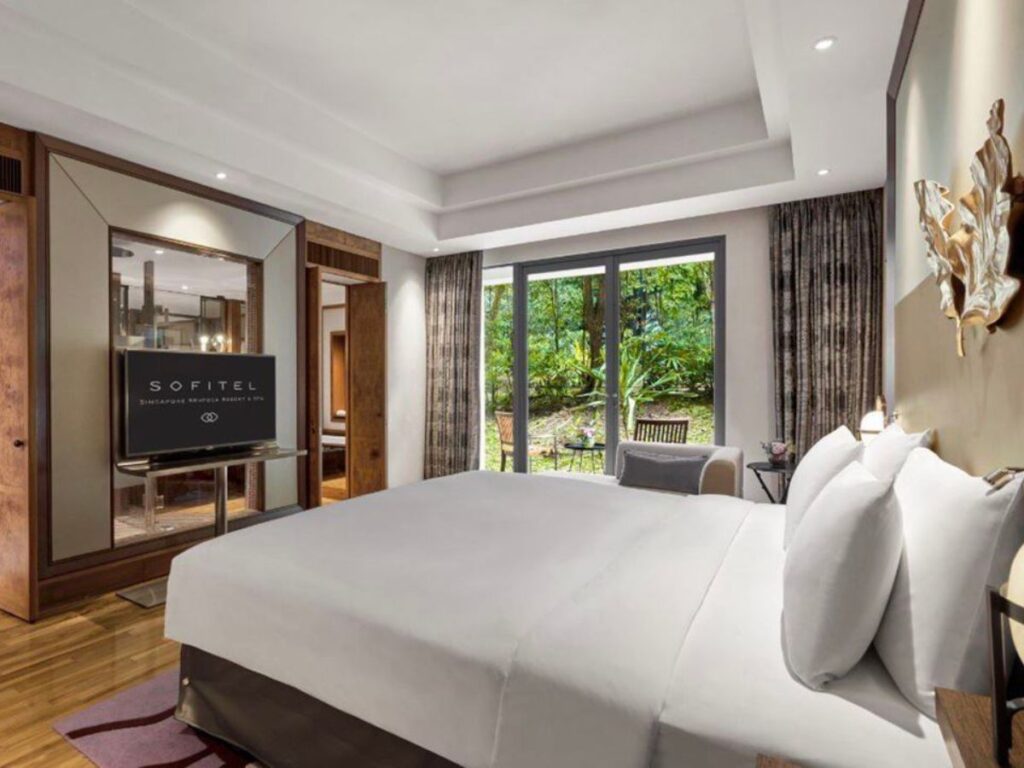 Sofitel offers a relaxed Sentosa New Year countdown for couples.