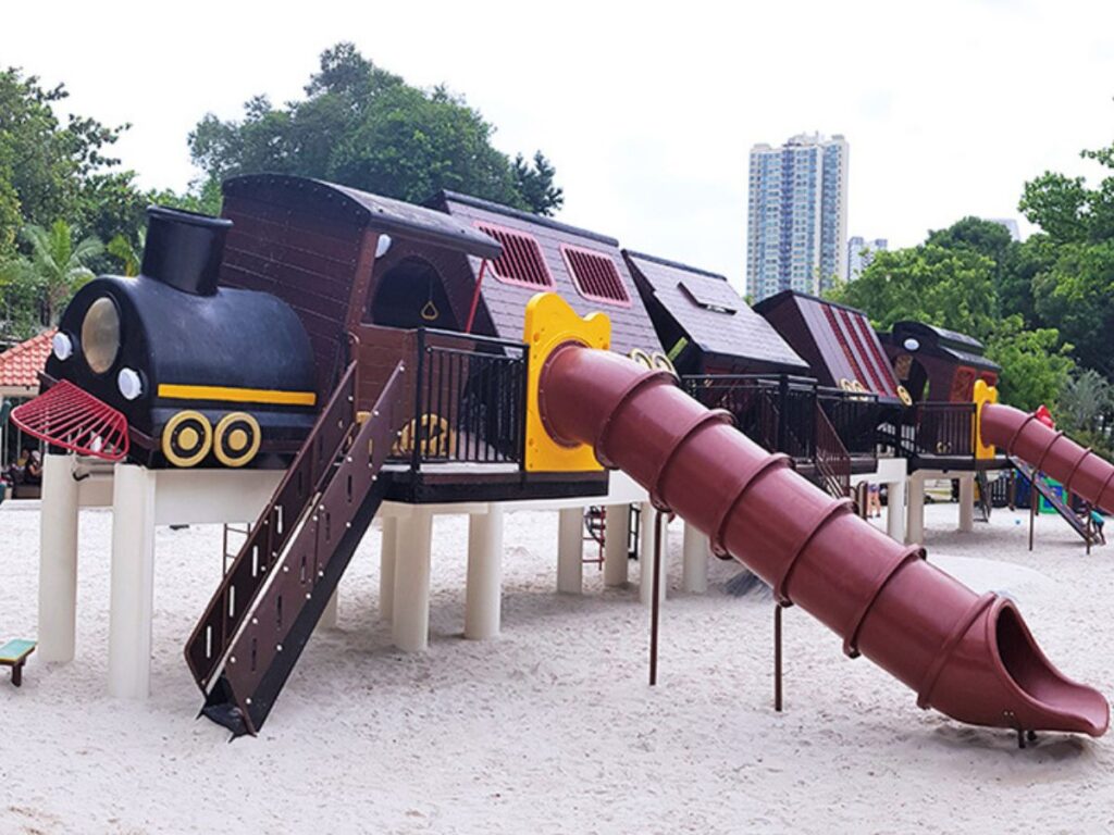 Tiong Bahru Park is a relaxing answer to where to go to Tiong Bahru for dates